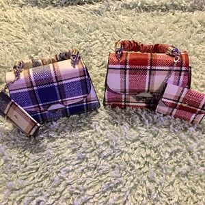Red & Blue Plaid Crossbag